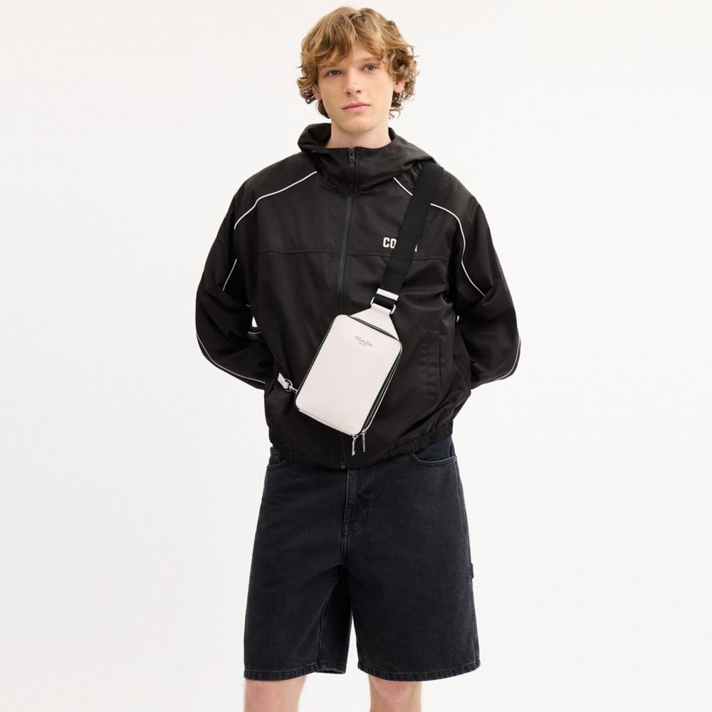 Coach Ray Pack Silver Chalk