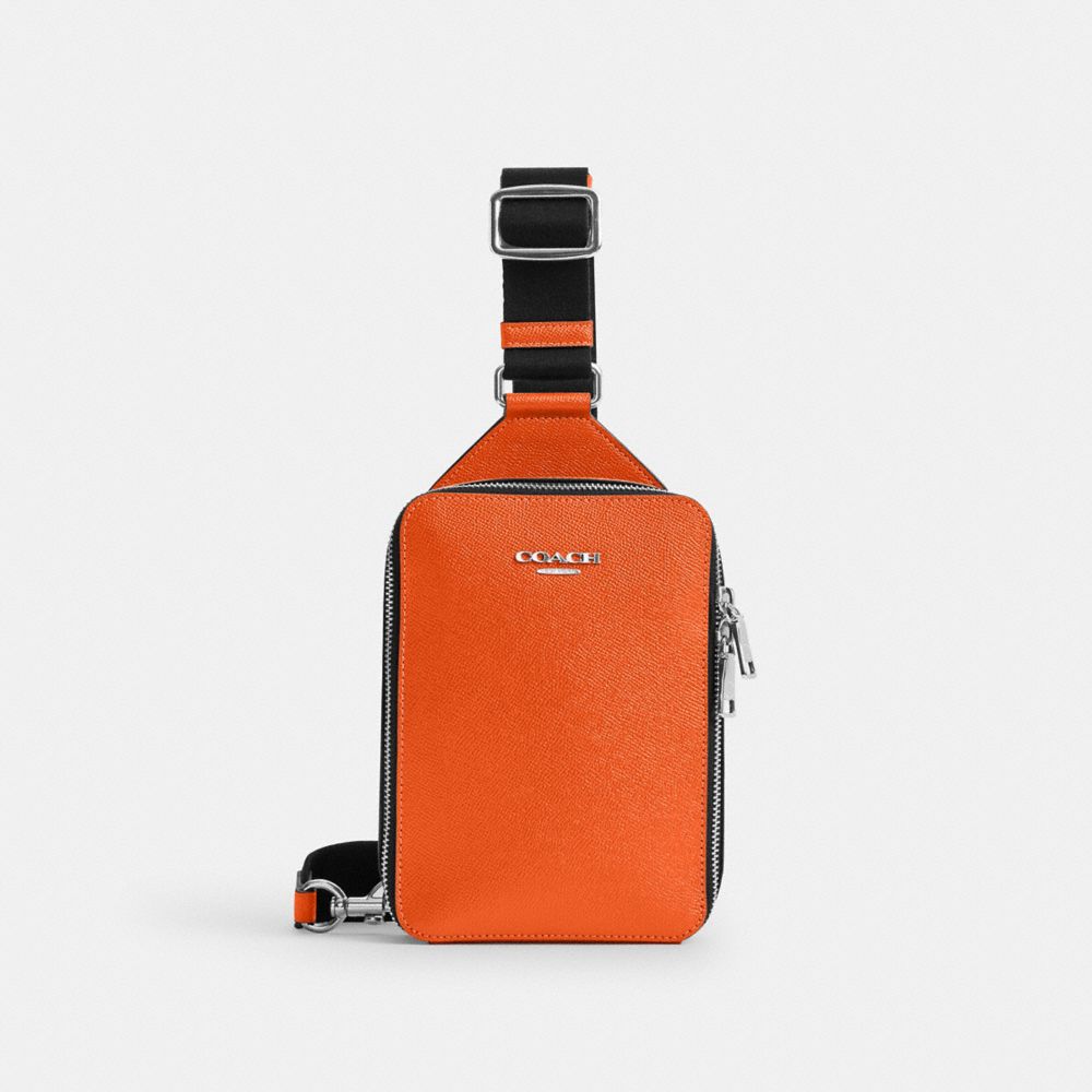 Coach Ray Pack Silver Spice Orange