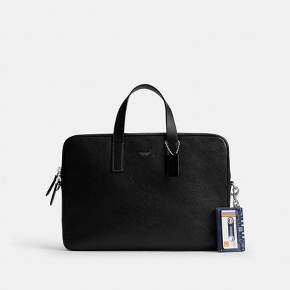 Coach Cassette Bag Charm Black