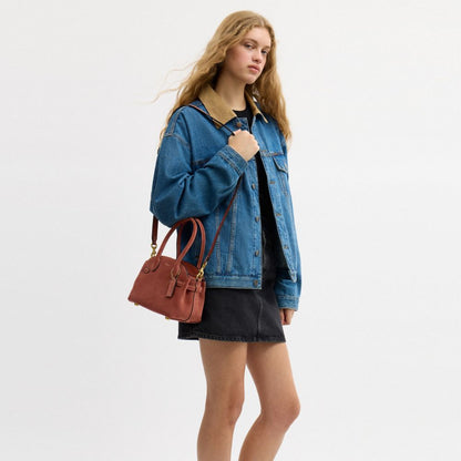 Coach Soft Empire Carryall Bag 21 Brass Clay