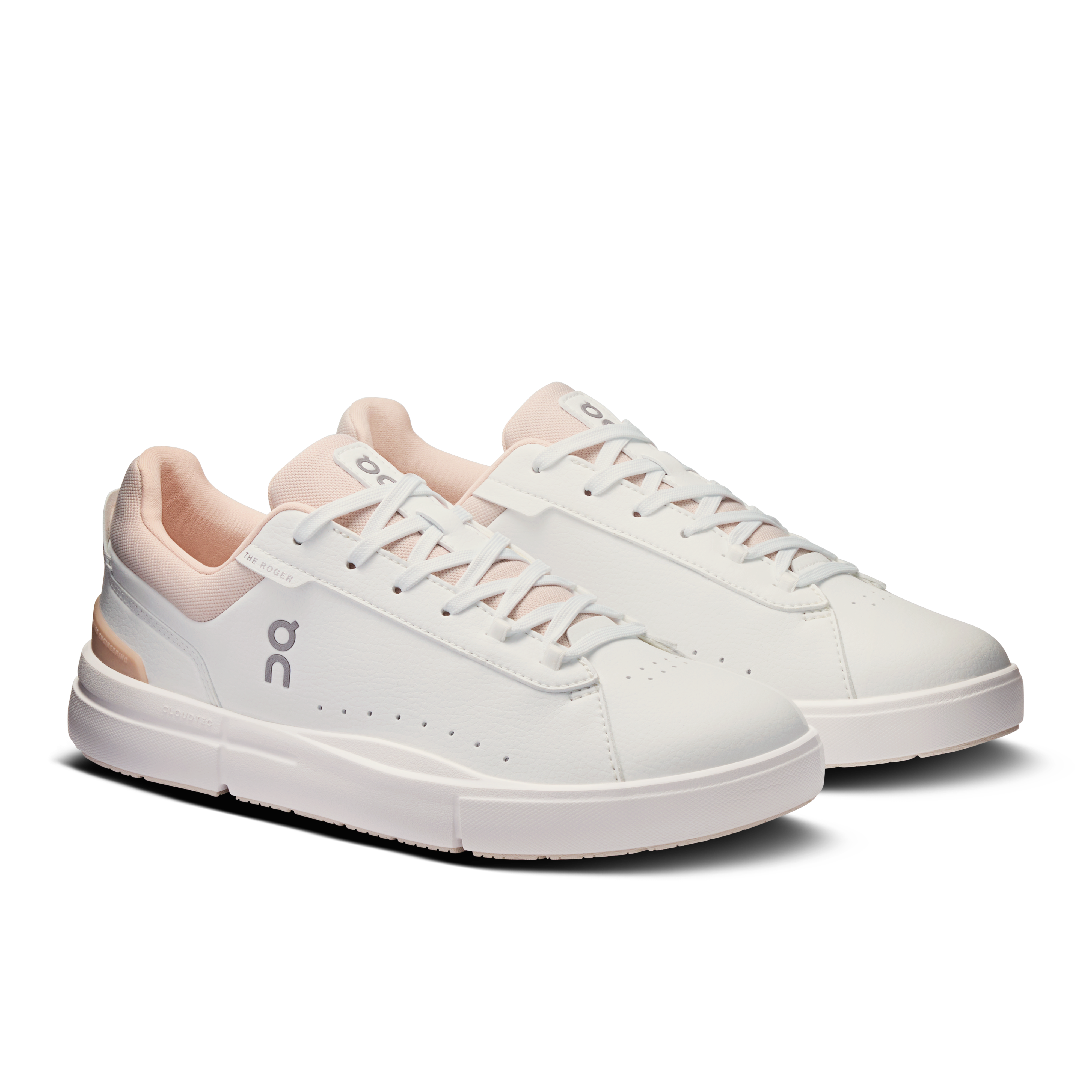 on running the roger advantage white rosehip (women's)