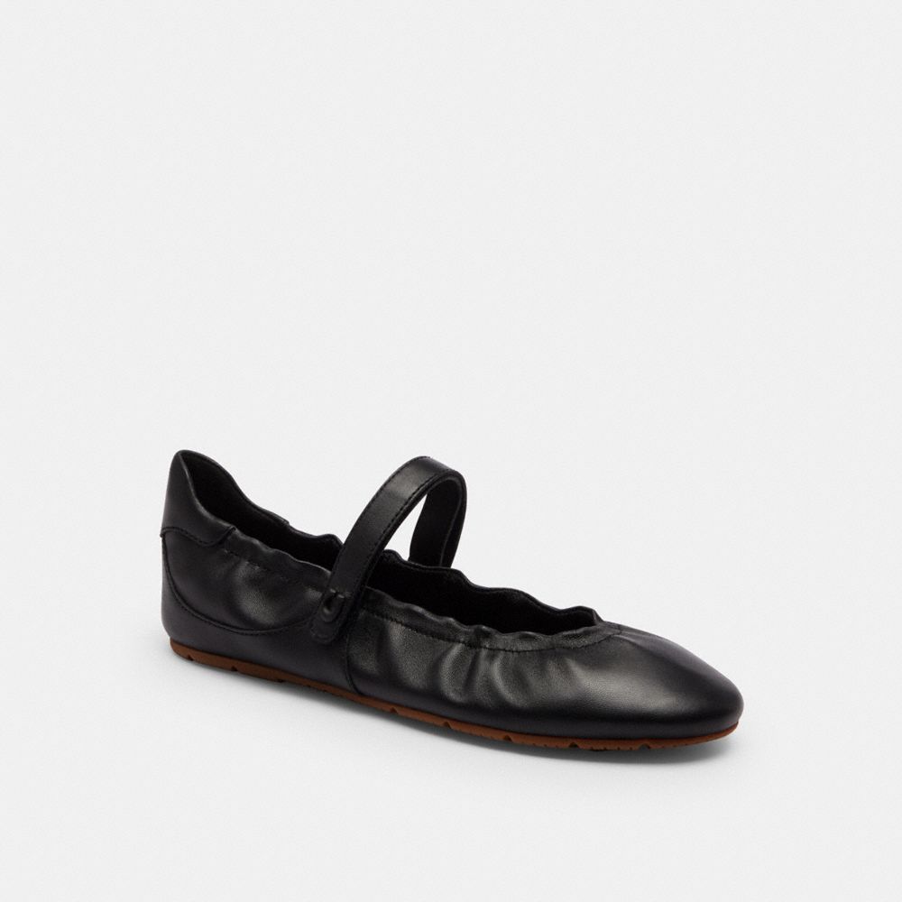 Women's Coach Mary Jane Sneaker Black