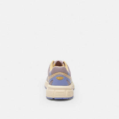 Women's Coach Sport Sneaker With Signature Canvas Wisteria Blue Lavender