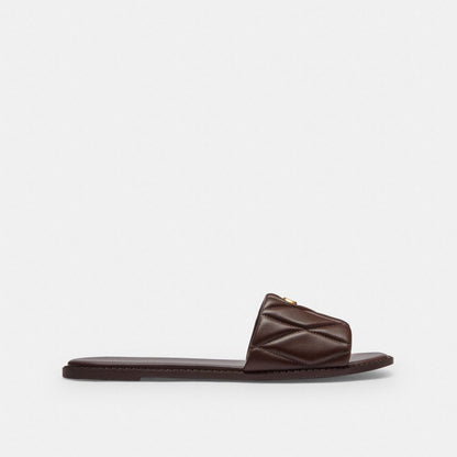 Women's Coach Holly Sandal With Quilting Maple