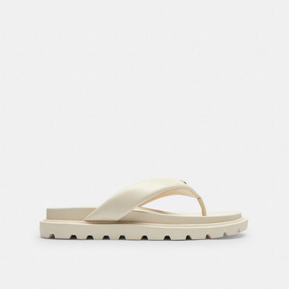 Women's Coach Brynn Thong Sandal Chalk