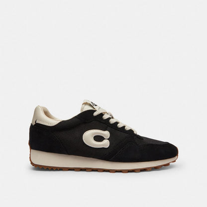 Women's Coach Retro Runner Black Chalk