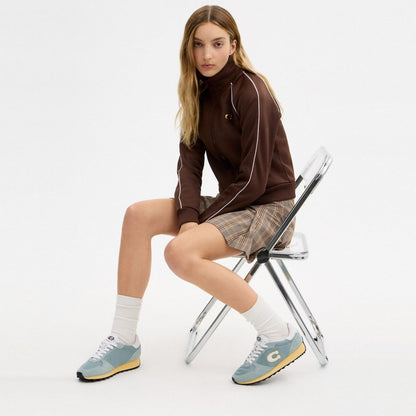 Women's Coach Retro Runner Sea Mist Optic White