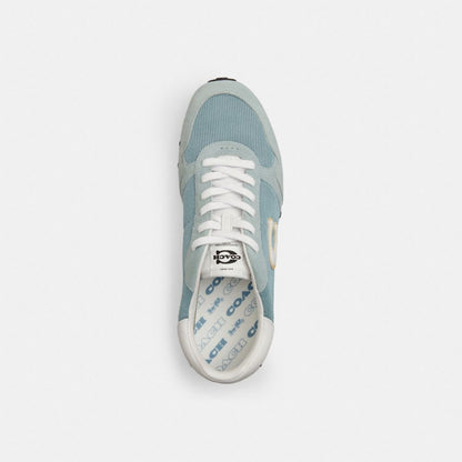 Men's Coach Retro Runner Sea Mist Optic White