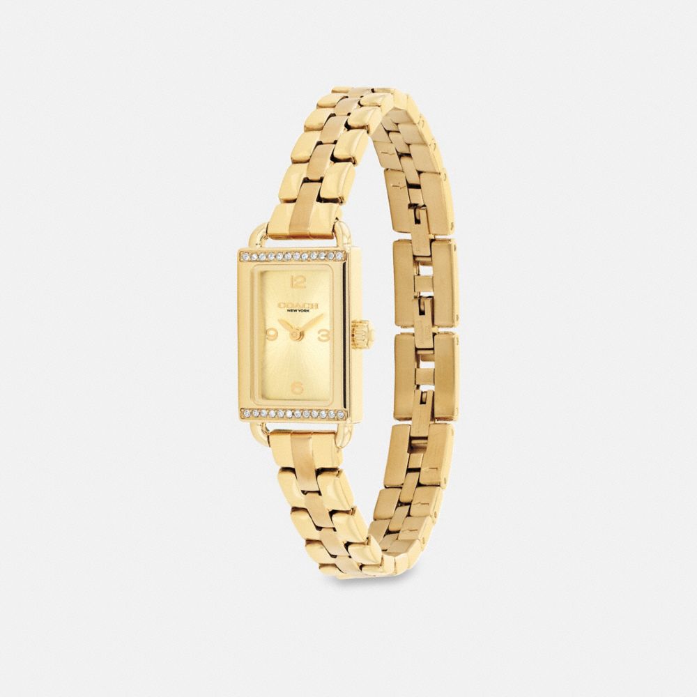 Coach Mini Liz Watch, 17 Mm X 24 Mm Gold