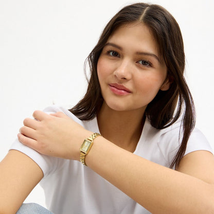 Coach Mini Liz Watch, 17 Mm X 24 Mm Gold