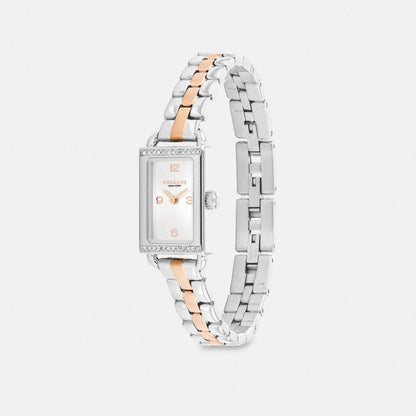 Coach Mini Liz Watch, 17 Mm X 24 Mm Stainless Steel Rose Gold