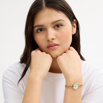 Coach Iris Watch, 22 Mm Gold