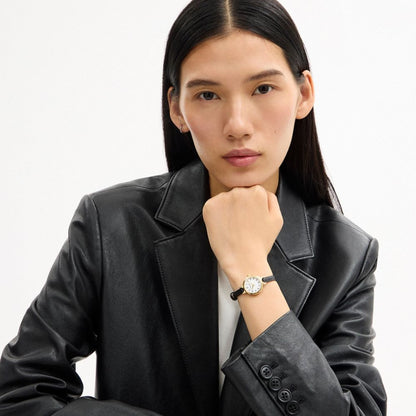 Coach Iris Watch, 22 Mm Black