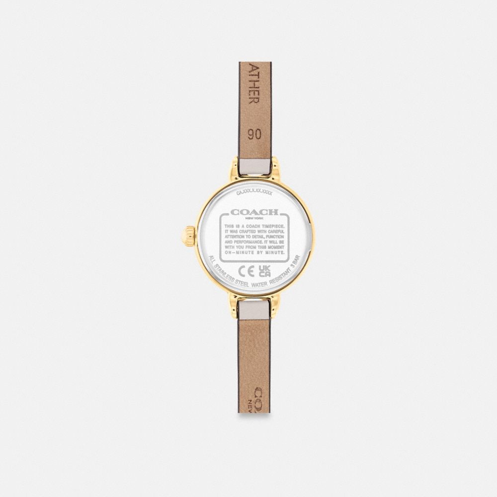 Coach Iris Watch, 22 Mm Chalk
