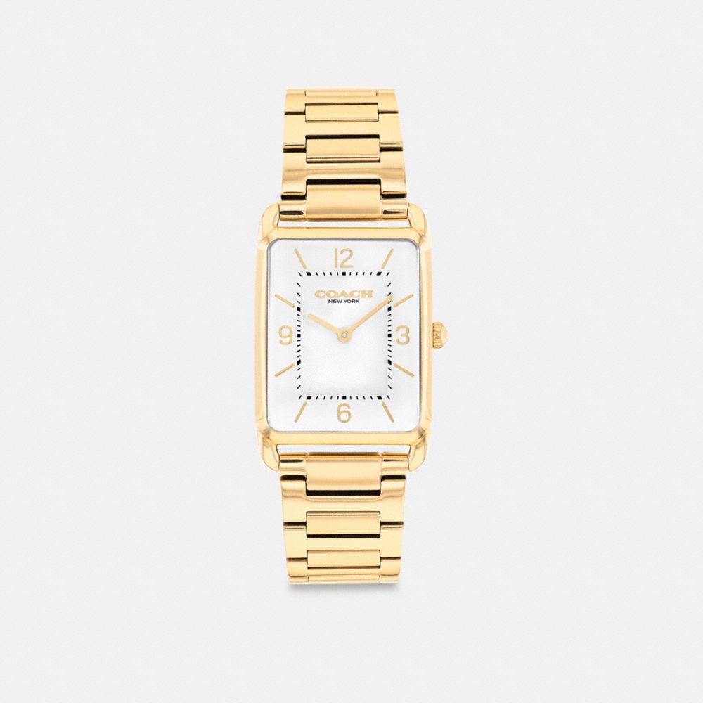 Coach Elliot Watch, 32 Mm X 26 Mm Gold