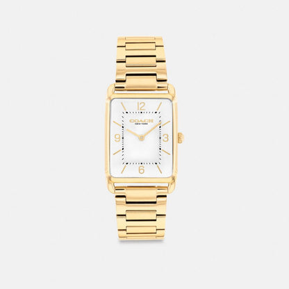 Coach Elliot Watch, 32 Mm X 26 Mm Gold