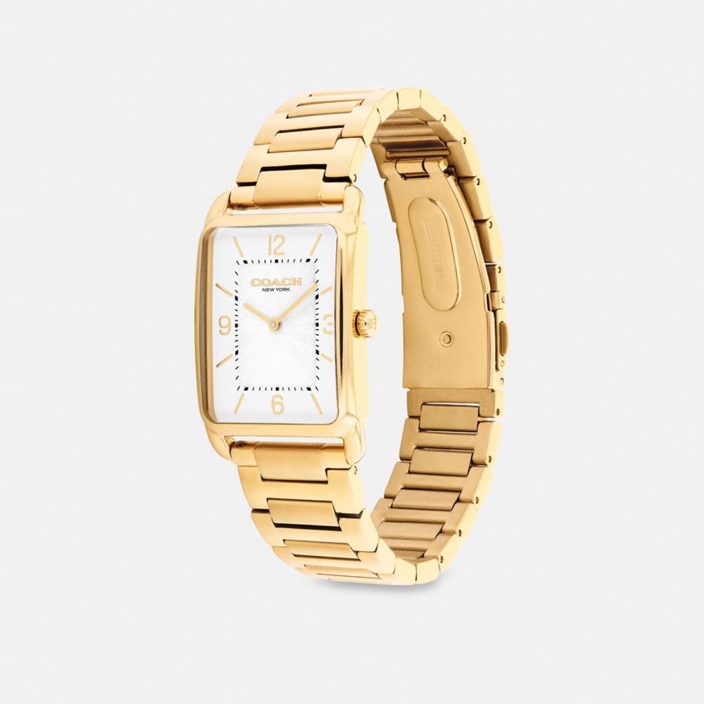 Coach Elliot Watch, 32 Mm X 26 Mm Gold