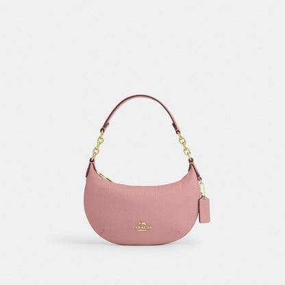Coach Mini Payton Bag Gold Pink Petal