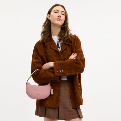 Coach Mini Payton Bag Gold Pink Petal
