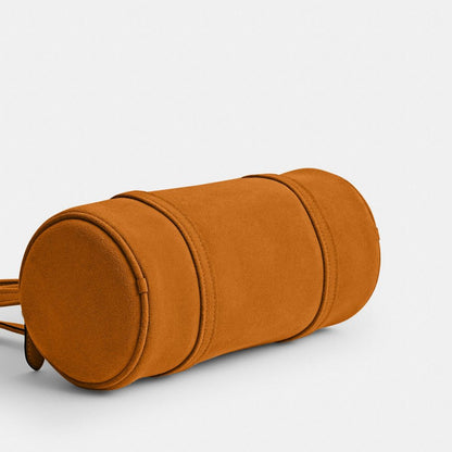 Coach Kisslock Barrel Bag 28 Brass/Marigold