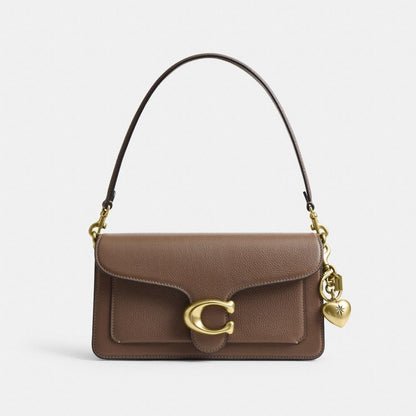 Coach Heart Bag Charm Gold Gold