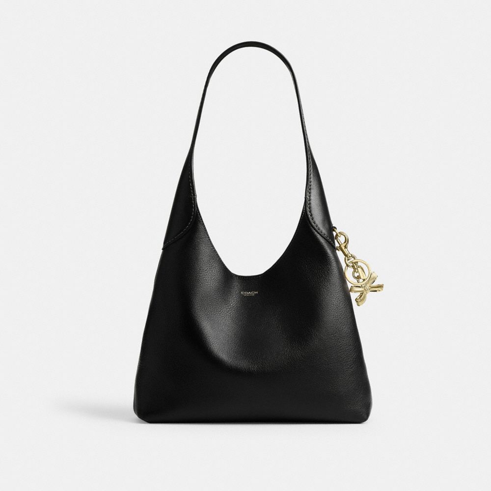 Coach Bow Bag Charm Gold Gold