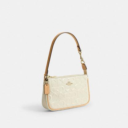 Coach Nolita 19 In Signature Leather With Charms Gold Light Lemon
