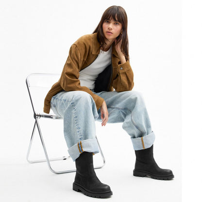Women's Coach Work Boot Black