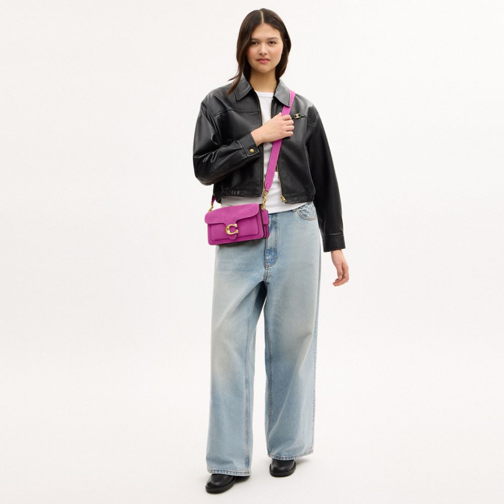 Coach Tabby Shoulder Bag 26 Brass/Magenta