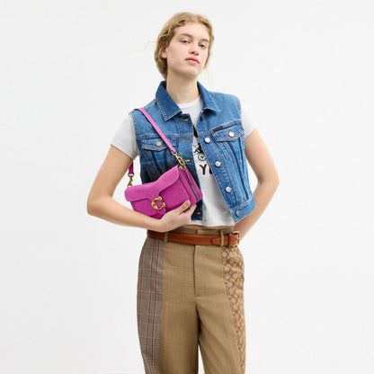 Coach Tabby Shoulder Bag 26 Brass/Magenta