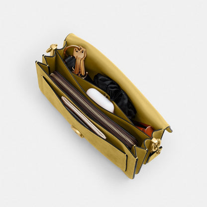 Coach Tabby Shoulder Bag 26 Brass Light Citron