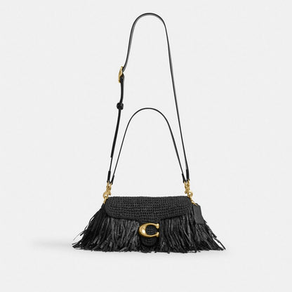 Coach Tabby Shoulder Bag 26 Brass Black