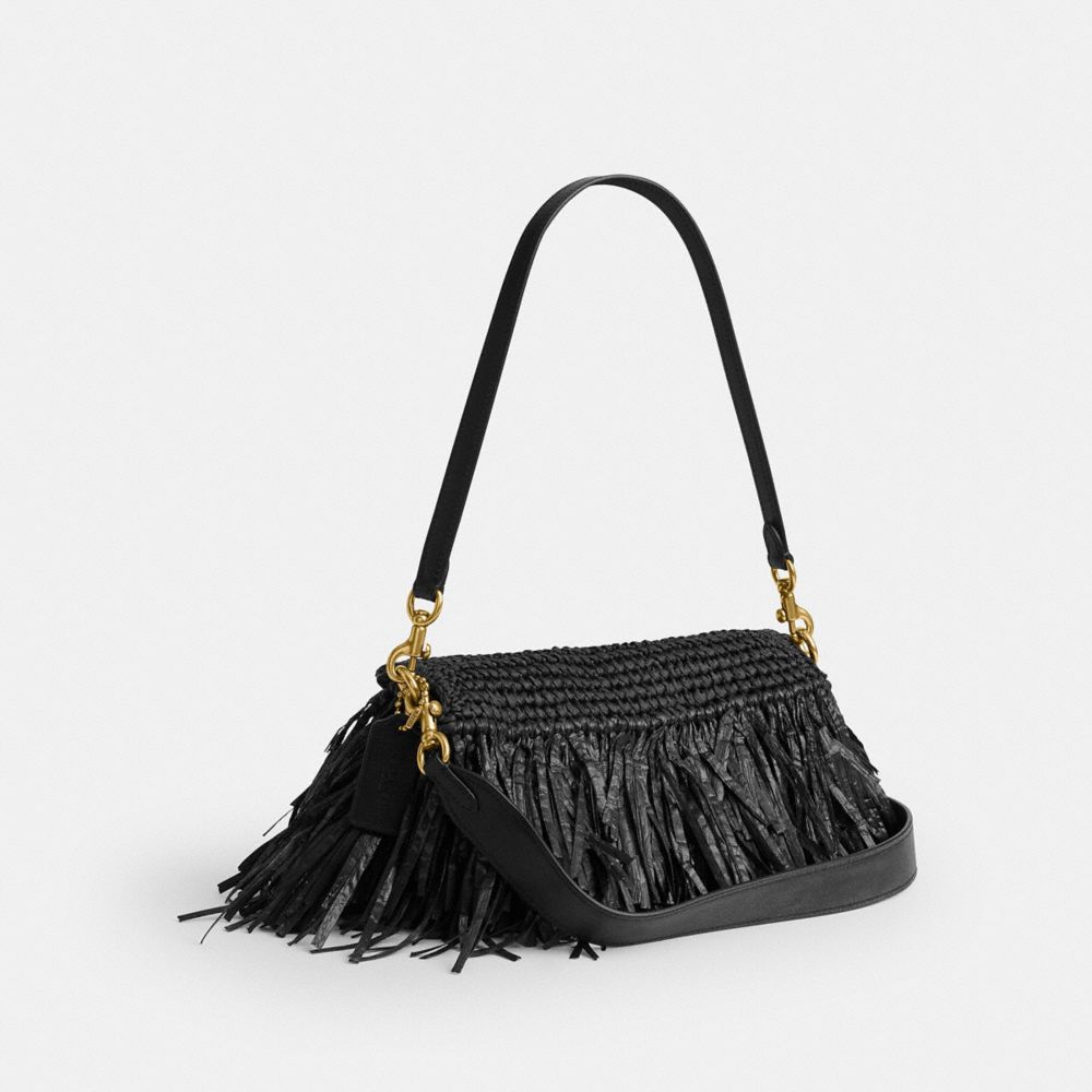Coach Tabby Shoulder Bag 26 Brass Black