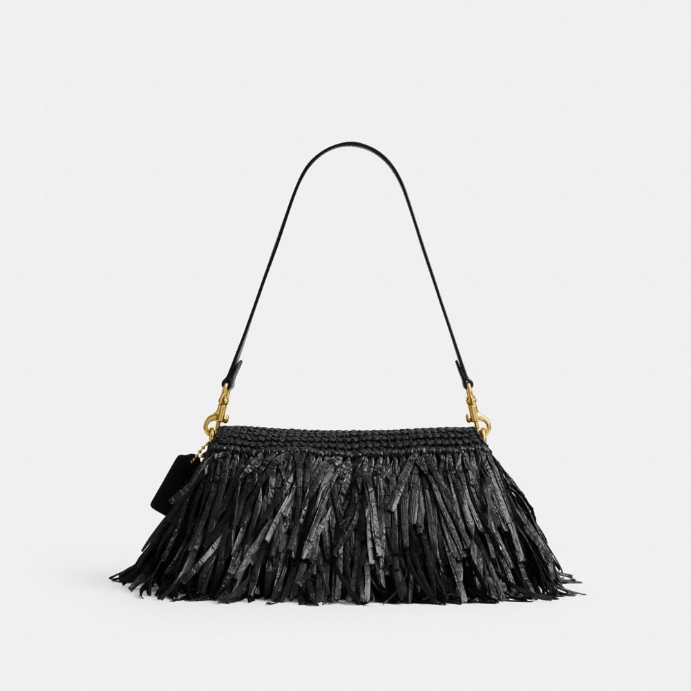 Coach Tabby Shoulder Bag 26 Brass Black