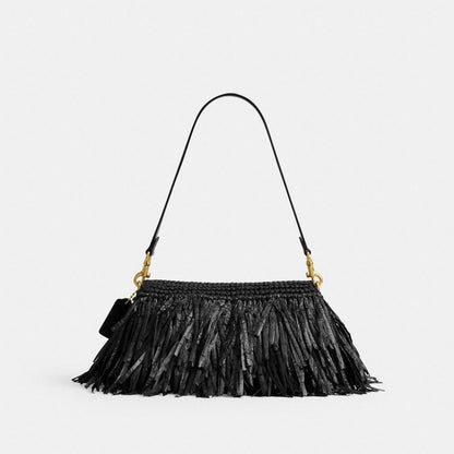 Coach Tabby Shoulder Bag 26 Brass Black