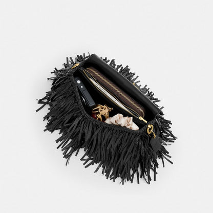 Coach Tabby Shoulder Bag 26 Brass Black