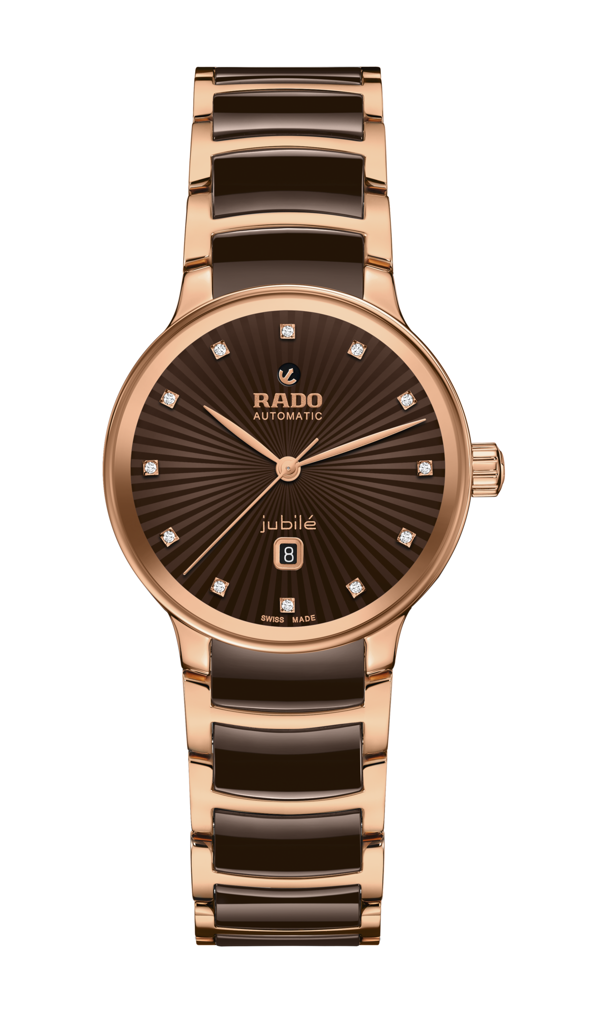Seiko Rado Centrix Automatic Diamonds Rose Gold r30019732