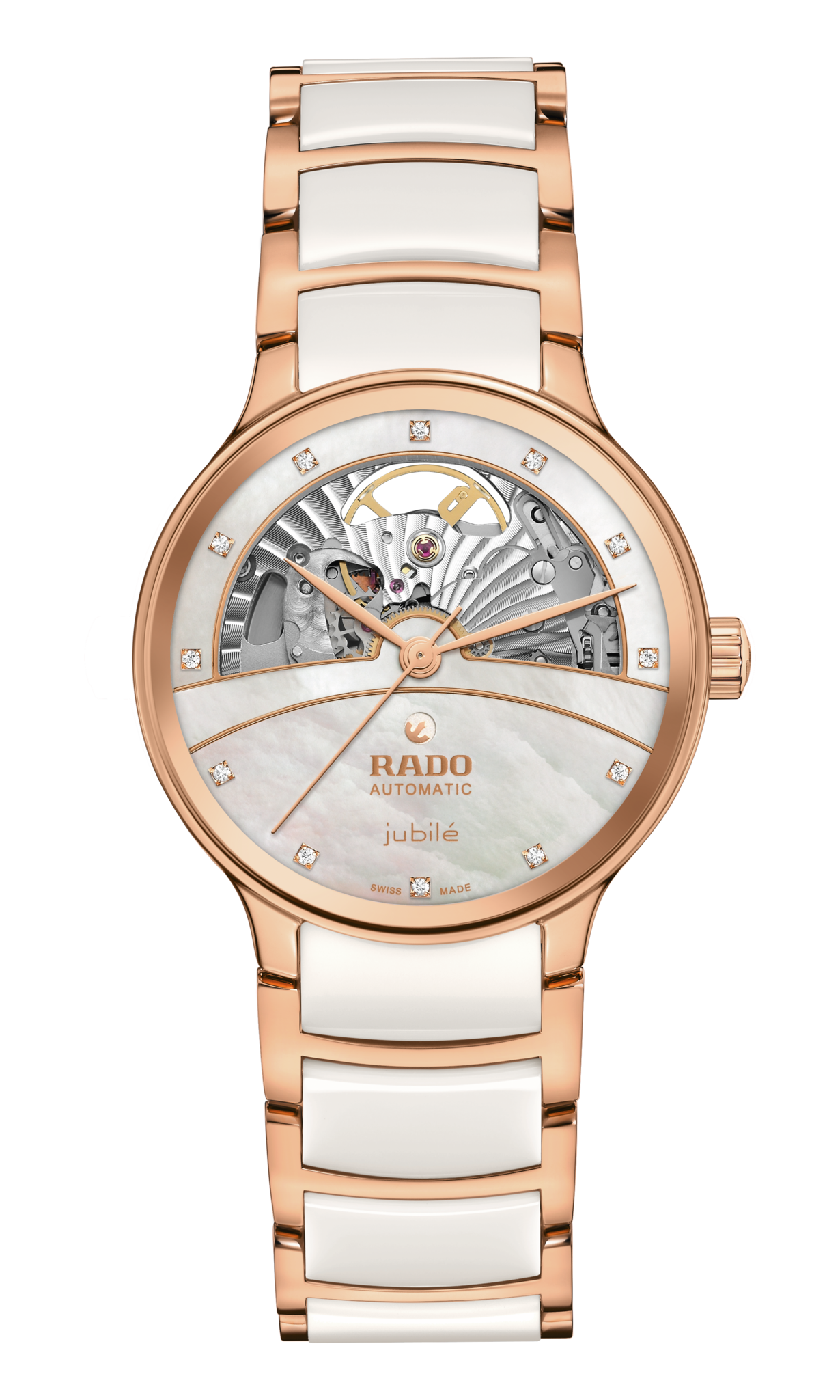 Rado Centrix Automatic Diamonds Open Heart Rose Gold r30029922
