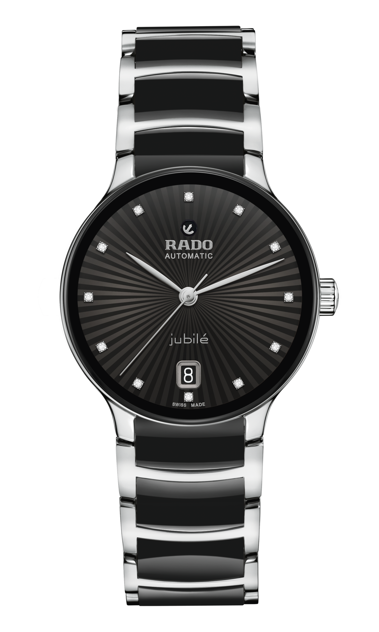 Seiko Rado Centrix Automatic Diamonds Black r30031742
