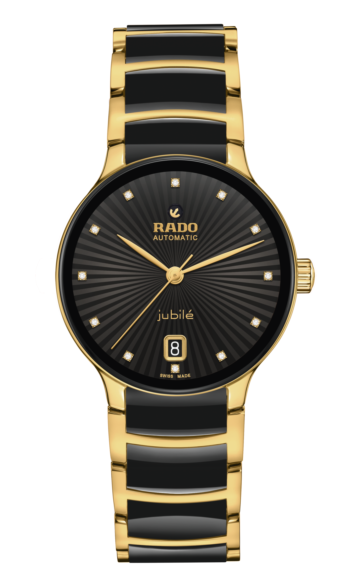 Seiko Rado Centrix Automatic Diamonds Black r30032742