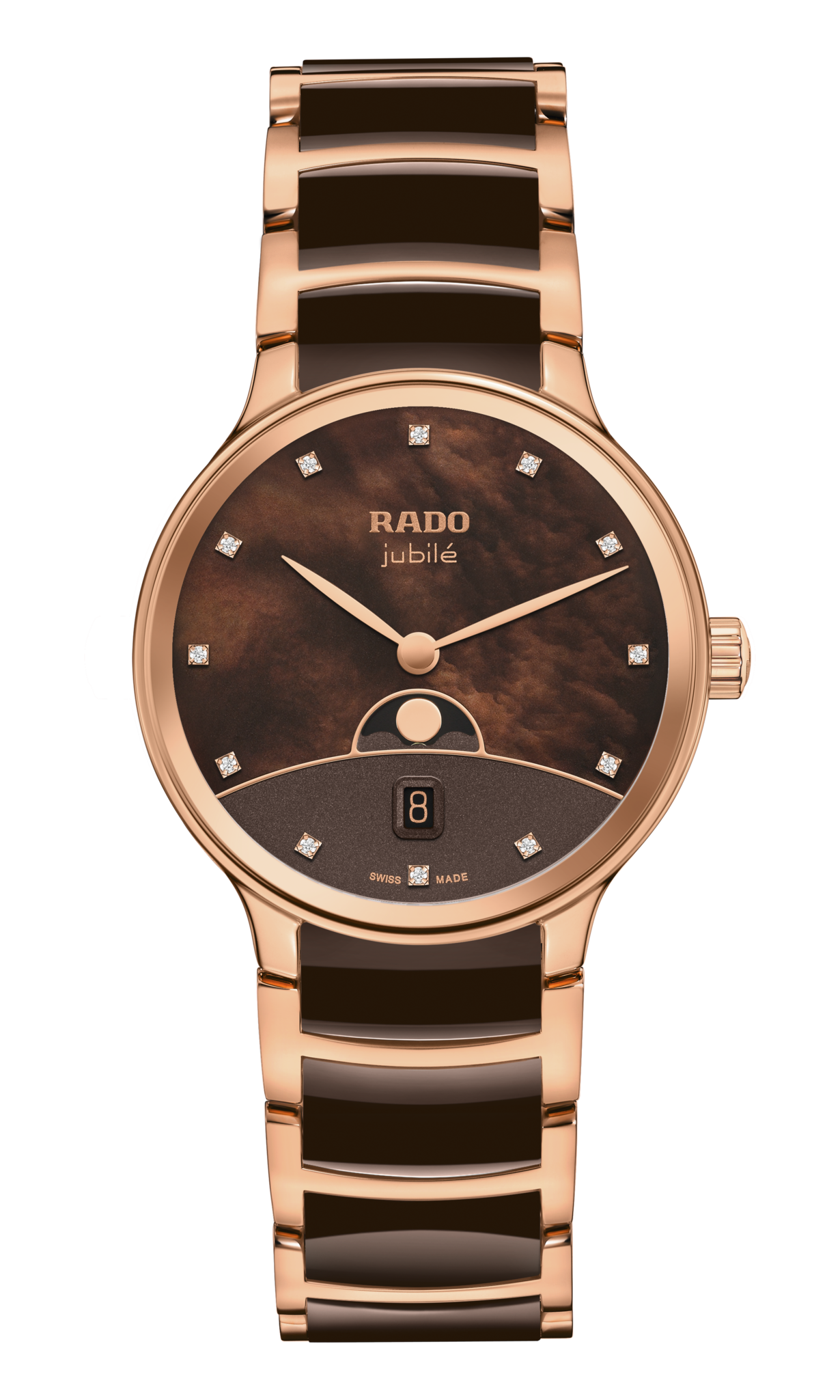 Rado Centrix Moonphase Brown r30212302
