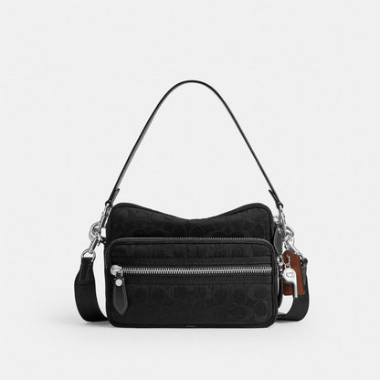 Coach Dakota Crossbody Bag In Signature Nylon Black
