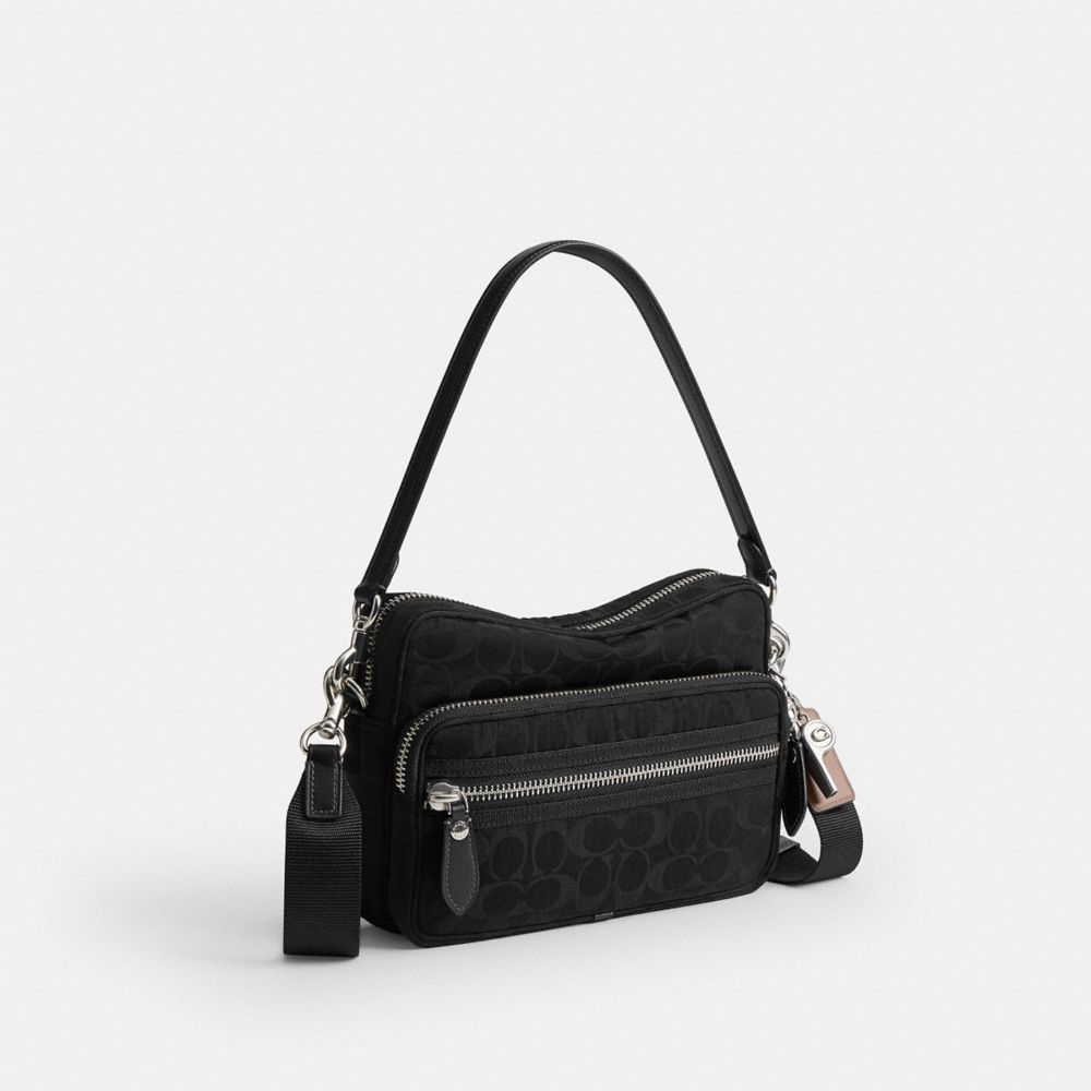 Coach Dakota Crossbody Bag In Signature Nylon Black