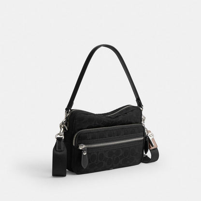 Coach Dakota Crossbody Bag In Signature Nylon Black