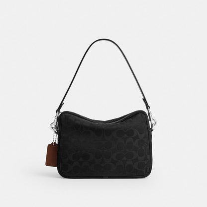 Coach Dakota Crossbody Bag In Signature Nylon Black