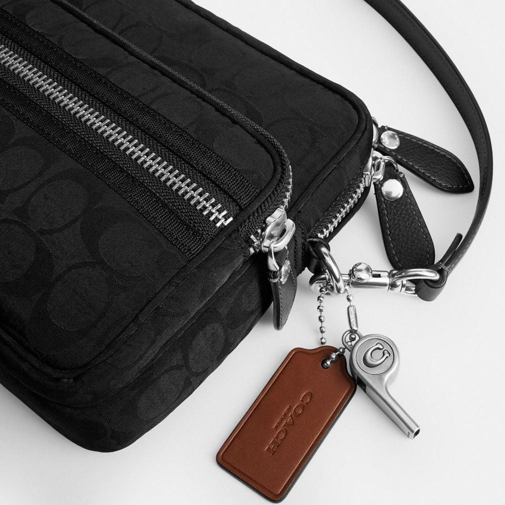 Coach Dakota Crossbody Bag In Signature Nylon Black