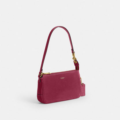 Coach Plaza Bag 18 Brass/Dark Fuchsia