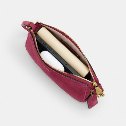 Coach Plaza Bag 18 Brass/Dark Fuchsia