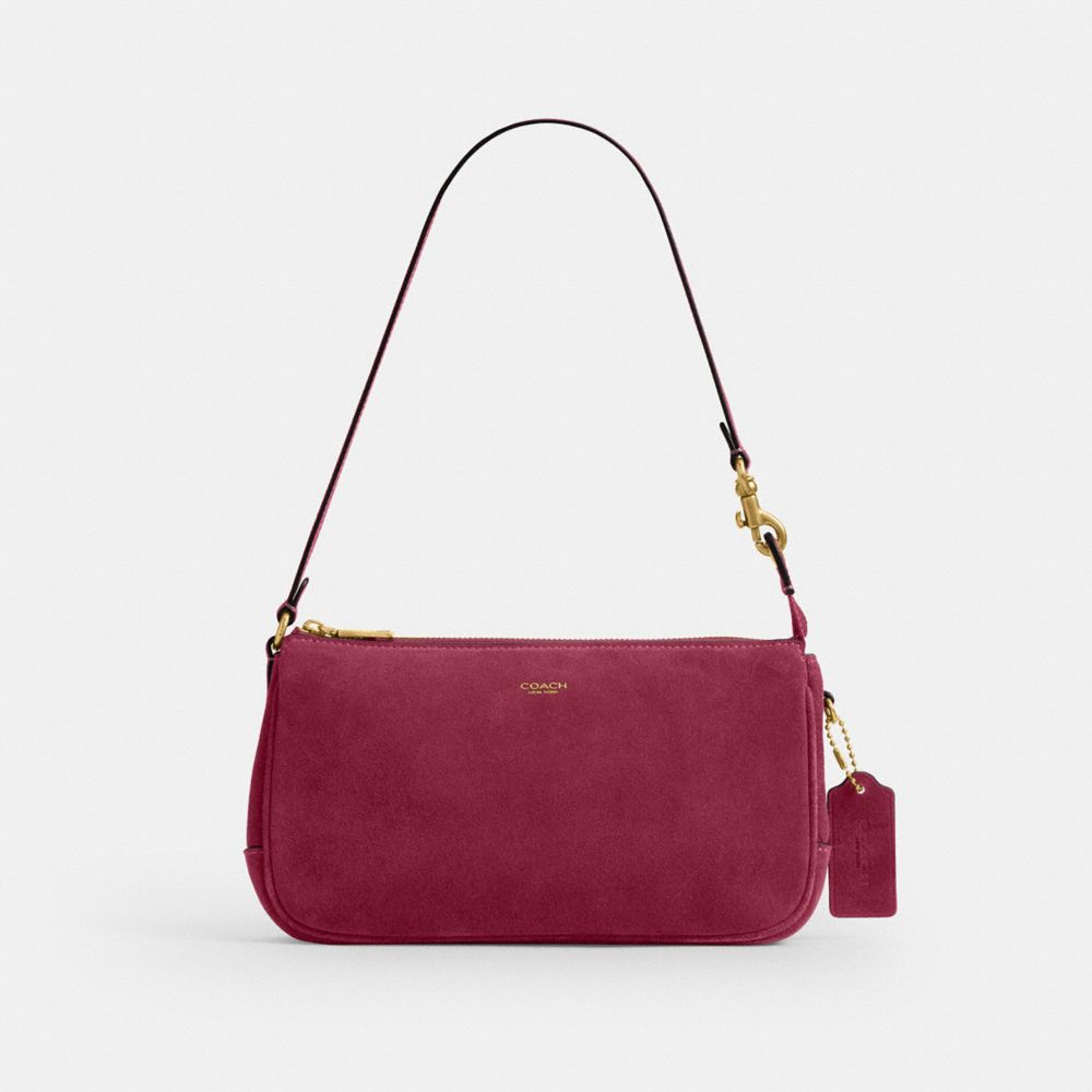 Coach Plaza Bag Brass/Dark Fuchsia