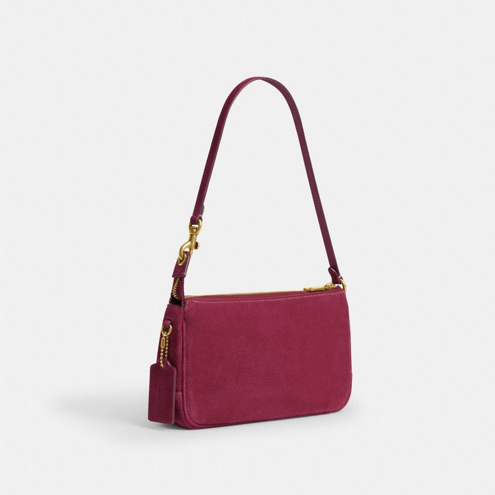 Coach Plaza Bag Brass/Dark Fuchsia